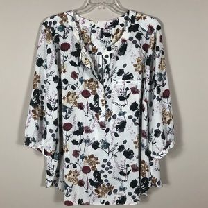 NYDJ Fall Print Blouse